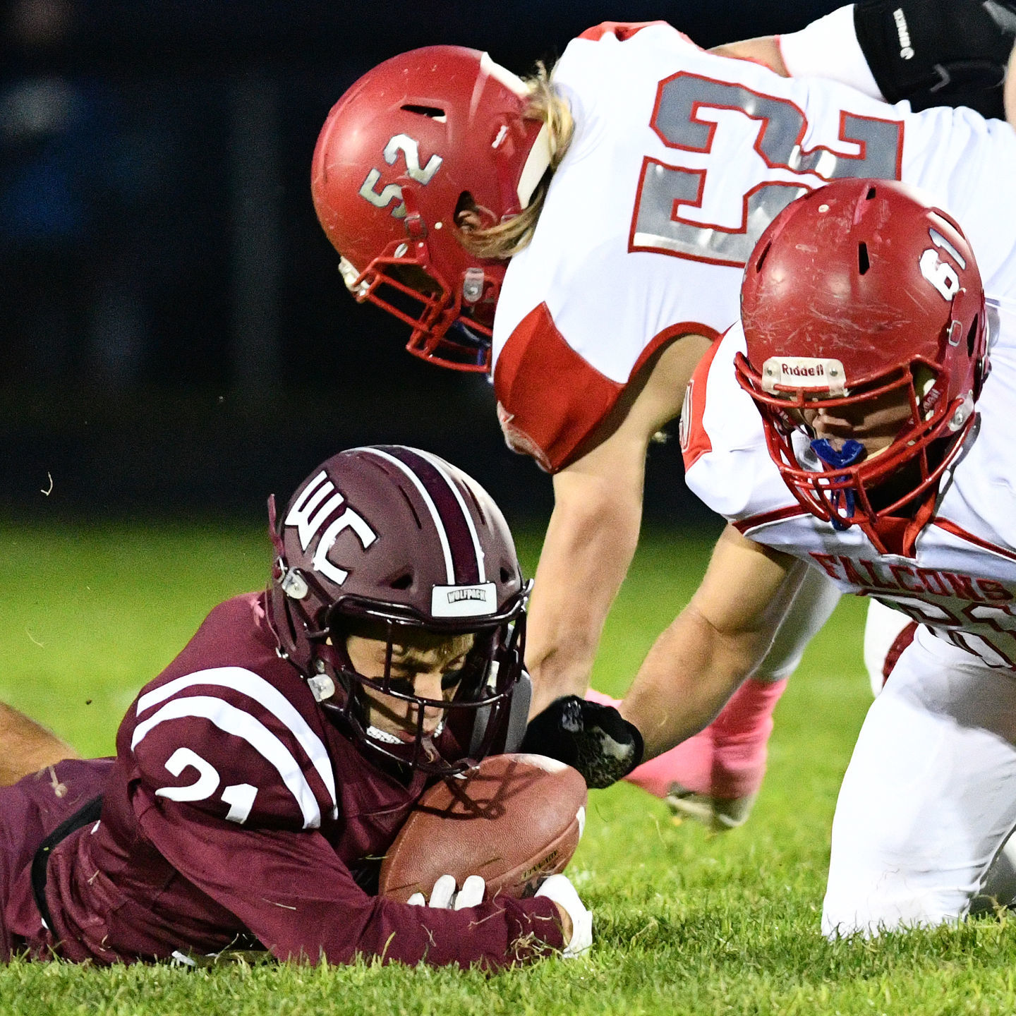 Western Christian vs West Sioux football